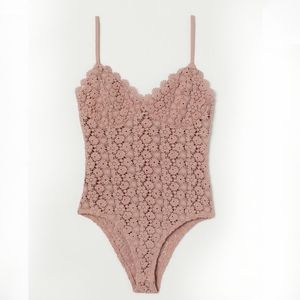 H&M Crochet Lace Bodysuit